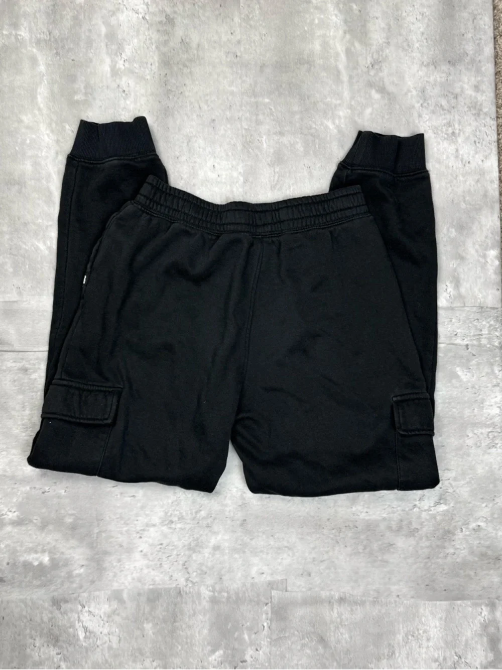 New Balance Joggers Youth XL (18/20) Black Cargo Sweatpants Boys Athletic Pants